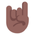 Sign Of The Horns: Medium-dark Skin Tone Emoji Copy Paste ― 🤘🏾 - microsoft