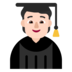 Student: Light Skin Tone Emoji Copy Paste ― 🧑🏻‍🎓 - microsoft