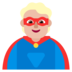 Superhero: Medium-light Skin Tone Emoji Copy Paste ― 🦸🏼 - microsoft