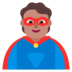 Superhero: Medium Skin Tone Emoji Copy Paste ― 🦸🏽 - microsoft
