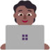 Technologist: Medium-dark Skin Tone Emoji Copy Paste ― 🧑🏾‍💻 - microsoft