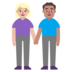 Woman And Man Holding Hands: Medium-light Skin Tone, Medium Skin Tone Emoji Copy Paste ― 👩🏼‍🤝‍👨🏽 - microsoft