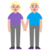 Woman And Man Holding Hands: Medium-light Skin Tone Emoji Copy Paste ― 👫🏼 - microsoft