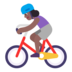 Woman Biking: Medium-dark Skin Tone Emoji Copy Paste ― 🚴🏾‍♀ - microsoft