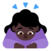 Woman Bowing: Dark Skin Tone Emoji Copy Paste ― 🙇🏿‍♀ - microsoft