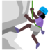 Woman Climbing: Dark Skin Tone Emoji Copy Paste ― 🧗🏿‍♀ - microsoft