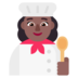 Woman Cook: Medium-dark Skin Tone Emoji Copy Paste ― 👩🏾‍🍳 - microsoft