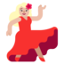Woman Dancing: Medium-light Skin Tone Emoji Copy Paste ― 💃🏼 - microsoft