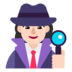 Woman Detective: Light Skin Tone Emoji Copy Paste ― 🕵🏻‍♀ - microsoft