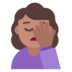 Woman Facepalming: Medium Skin Tone Emoji Copy Paste ― 🤦🏽‍♀ - microsoft