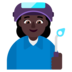 Woman Factory Worker: Dark Skin Tone Emoji Copy Paste ― 👩🏿‍🏭 - microsoft
