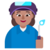 Woman Factory Worker: Medium Skin Tone Emoji Copy Paste ― 👩🏽‍🏭 - microsoft
