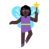 Woman Fairy: Dark Skin Tone Emoji Copy Paste ― 🧚🏿‍♀ - microsoft