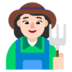 Woman Farmer: Light Skin Tone Emoji Copy Paste ― 👩🏻‍🌾 - microsoft