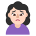 Woman Frowning: Light Skin Tone Emoji Copy Paste ― 🙍🏻‍♀ - microsoft