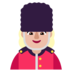 Woman Guard: Medium-light Skin Tone Emoji Copy Paste ― 💂🏼‍♀ - microsoft