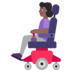 Woman In Motorized Wheelchair: Medium-dark Skin Tone Emoji Copy Paste ― 👩🏾‍🦼 - microsoft