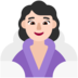 Woman In Steamy Room: Light Skin Tone Emoji Copy Paste ― 🧖🏻‍♀ - microsoft