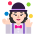 Woman Juggling: Light Skin Tone Emoji Copy Paste ― 🤹🏻‍♀ - microsoft