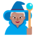 Woman Mage: Medium Skin Tone Emoji Copy Paste ― 🧙🏽‍♀ - microsoft