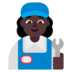 Woman Mechanic: Dark Skin Tone Emoji Copy Paste ― 👩🏿‍🔧 - microsoft