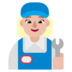 Woman Mechanic: Medium-light Skin Tone Emoji Copy Paste ― 👩🏼‍🔧 - microsoft