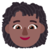 Woman: Medium-dark Skin Tone, Curly Hair Emoji Copy Paste ― 👩🏾‍🦱 - microsoft
