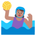 Woman Playing Water Polo: Medium Skin Tone Emoji Copy Paste ― 🤽🏽‍♀ - microsoft