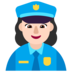 Woman Police Officer: Light Skin Tone Emoji Copy Paste ― 👮🏻‍♀ - microsoft