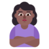 Woman Pouting: Medium-dark Skin Tone Emoji Copy Paste ― 🙎🏾‍♀ - microsoft
