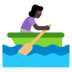 Woman Rowing Boat: Dark Skin Tone Emoji Copy Paste ― 🚣🏿‍♀ - microsoft