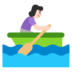 Woman Rowing Boat: Light Skin Tone Emoji Copy Paste ― 🚣🏻‍♀ - microsoft