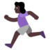 Woman Running: Dark Skin Tone Emoji Copy Paste ― 🏃🏿‍♀ - microsoft