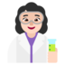 Woman Scientist: Light Skin Tone Emoji Copy Paste ― 👩🏻‍🔬 - microsoft