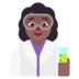 Woman Scientist: Medium-dark Skin Tone Emoji Copy Paste ― 👩🏾‍🔬 - microsoft