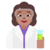 Woman Scientist: Medium Skin Tone Emoji Copy Paste ― 👩🏽‍🔬 - microsoft
