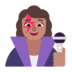 Woman Singer: Medium Skin Tone Emoji Copy Paste ― 👩🏽‍🎤 - microsoft