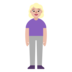 Woman Standing: Medium-light Skin Tone Emoji Copy Paste ― 🧍🏼‍♀ - microsoft