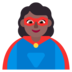 Woman Superhero: Medium-dark Skin Tone Emoji Copy Paste ― 🦸🏾‍♀ - microsoft