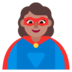 Woman Superhero: Medium Skin Tone Emoji Copy Paste ― 🦸🏽‍♀ - microsoft
