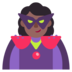Woman Supervillain: Medium-dark Skin Tone Emoji Copy Paste ― 🦹🏾‍♀ - microsoft