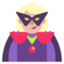 Woman Supervillain: Medium-light Skin Tone Emoji Copy Paste ― 🦹🏼‍♀ - microsoft