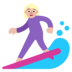 Woman Surfing: Medium-light Skin Tone Emoji Copy Paste ― 🏄🏼‍♀ - microsoft