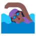 Woman Swimming: Medium-dark Skin Tone Emoji Copy Paste ― 🏊🏾‍♀ - microsoft