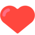 Red Heart Emoji Copy Paste ― ❤️ - mozilla