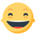 Grinning Face With Smiling Eyes Emoji Copy Paste ― 😄 - mozilla