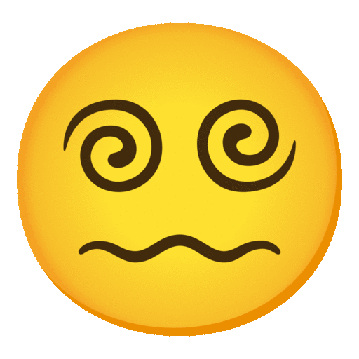 Face With Spiral Eyes Emoji Copy Paste ― 😵‍💫 - noto-color