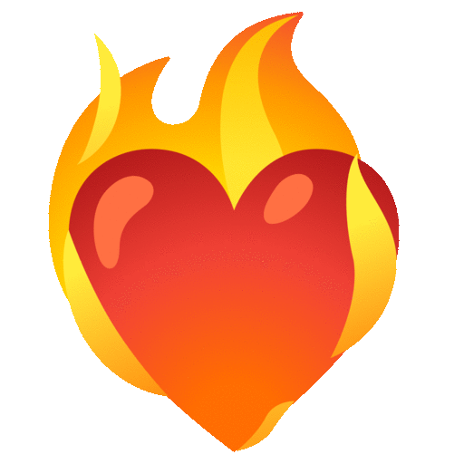 Heart On Fire Emoji Copy Paste ― ❤️‍🔥 - noto-color