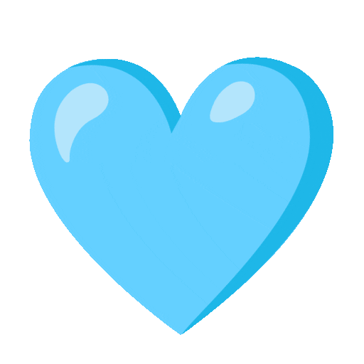 Light Blue Heart Emoji Copy Paste ― 🩵 - noto-color