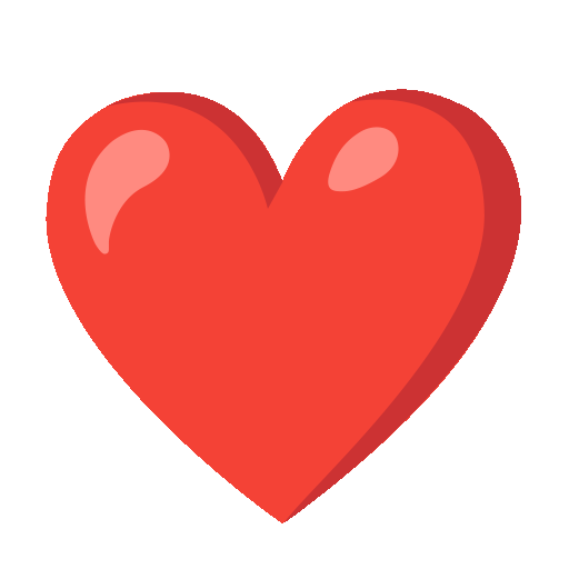 Red Heart Emoji Copy Paste ― ❤️ - noto-color